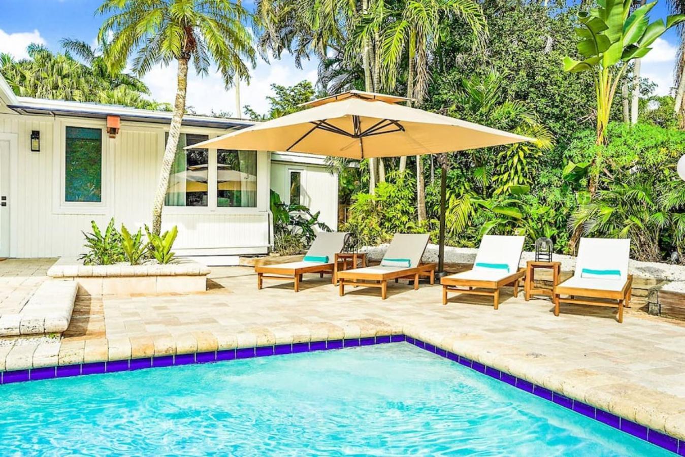 Вилла Casa In Tropic Paradise With Pool, Bbq And Firepit Biscayne Park Экстерьер фото