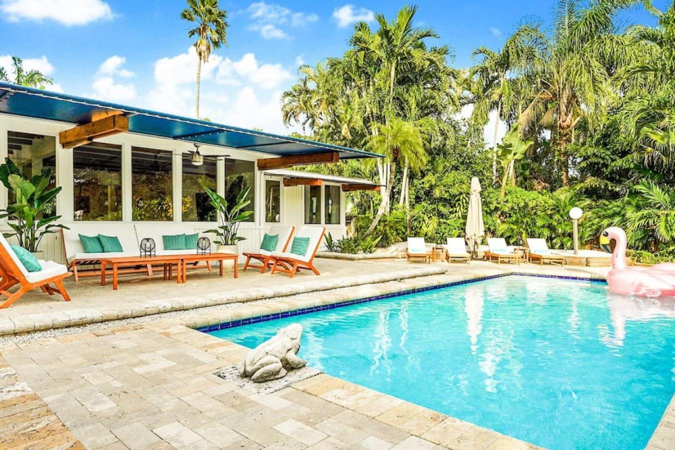 Вилла Casa In Tropic Paradise With Pool, Bbq And Firepit Biscayne Park Экстерьер фото