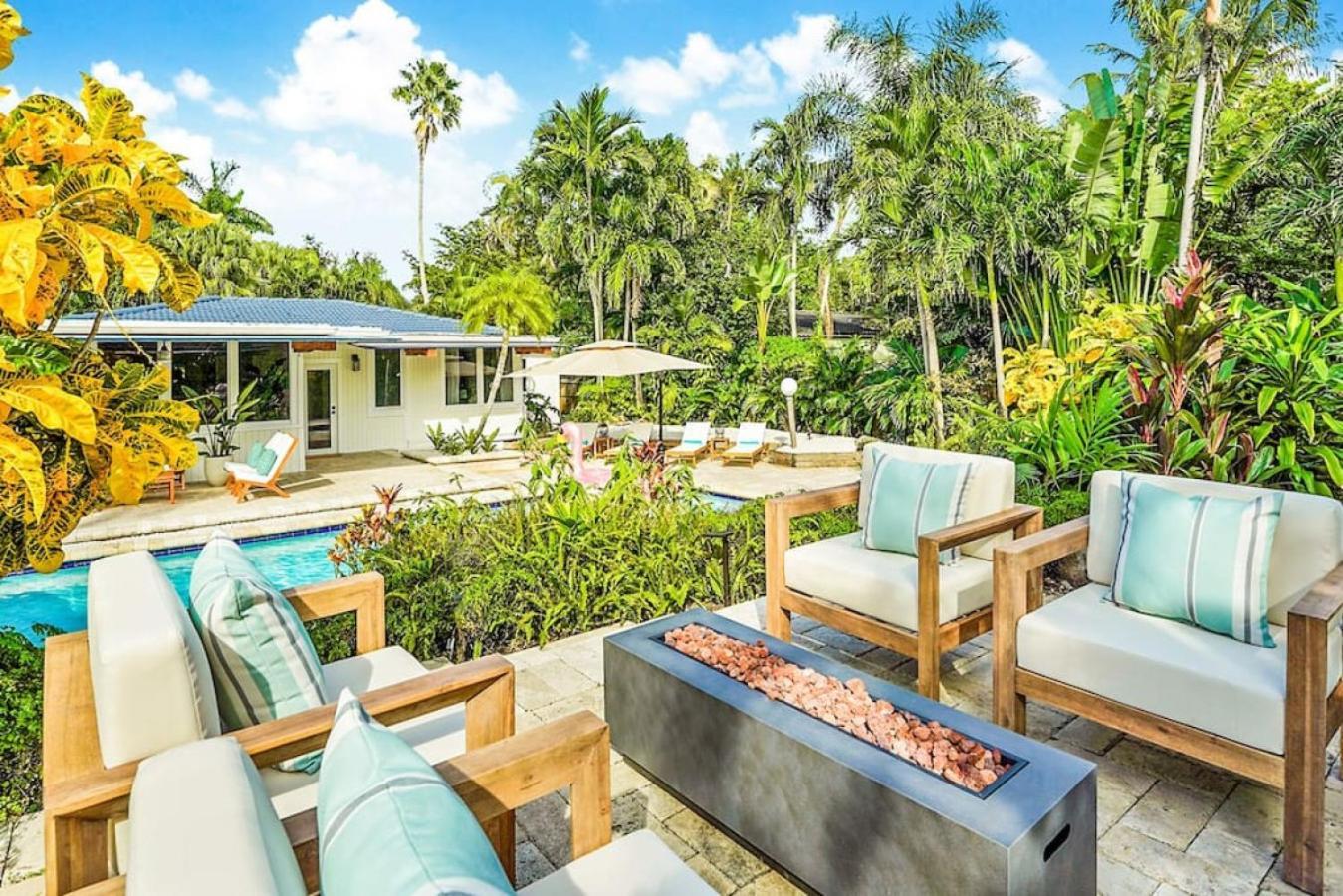 Вилла Casa In Tropic Paradise With Pool, Bbq And Firepit Biscayne Park Экстерьер фото